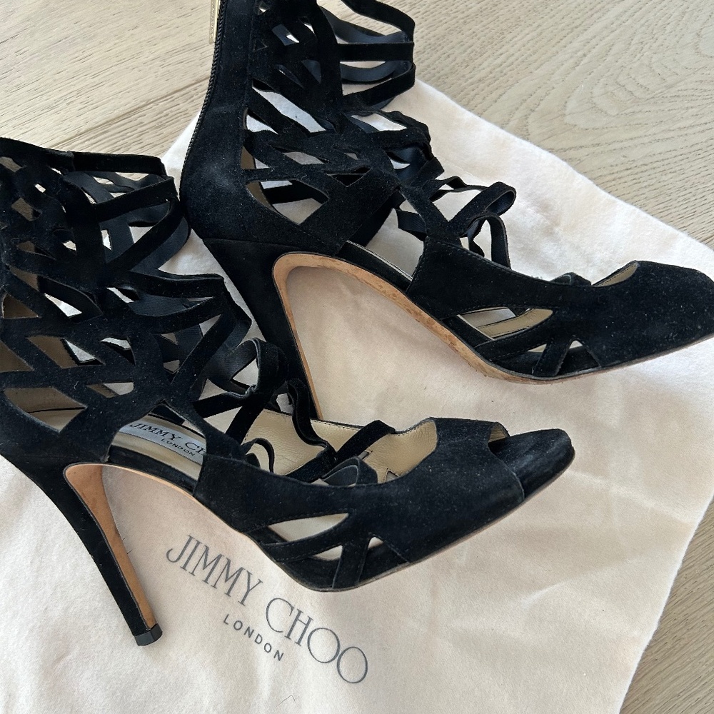 Jimmy Choo cage sandals